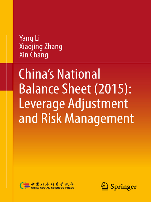 Upplýsingar um China's National Balance Sheet (2015) eftir Yang Li - Biðlisti